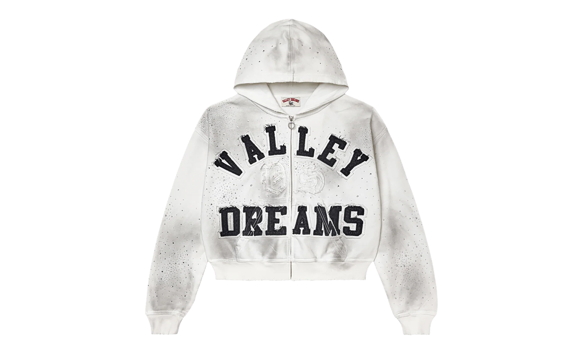 Classico Zip Up Hoodie "White" VAL145