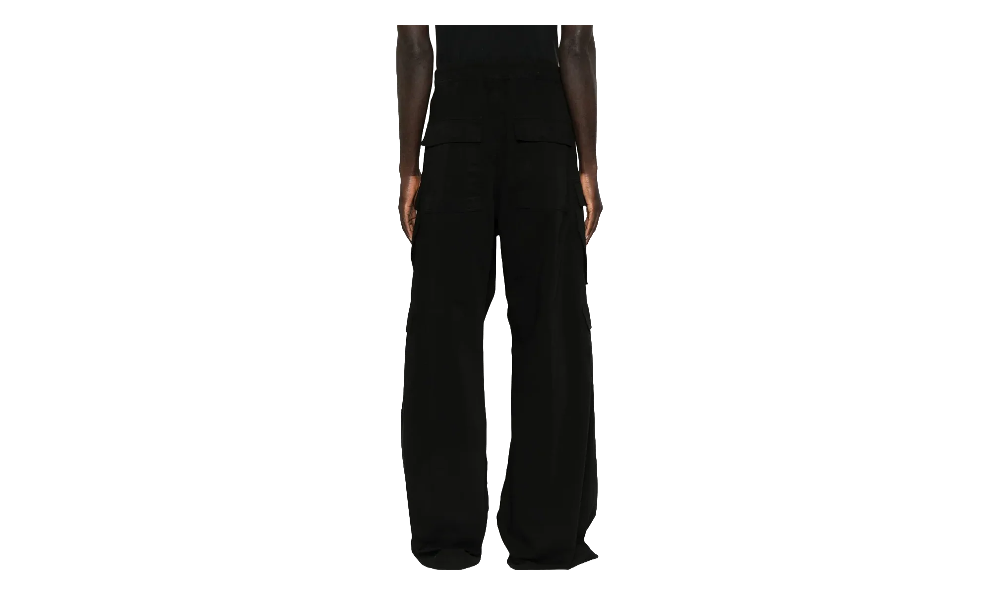 Twill Double Cargo Jumbo Belas Pants "Black" DU02E7398 TW 09