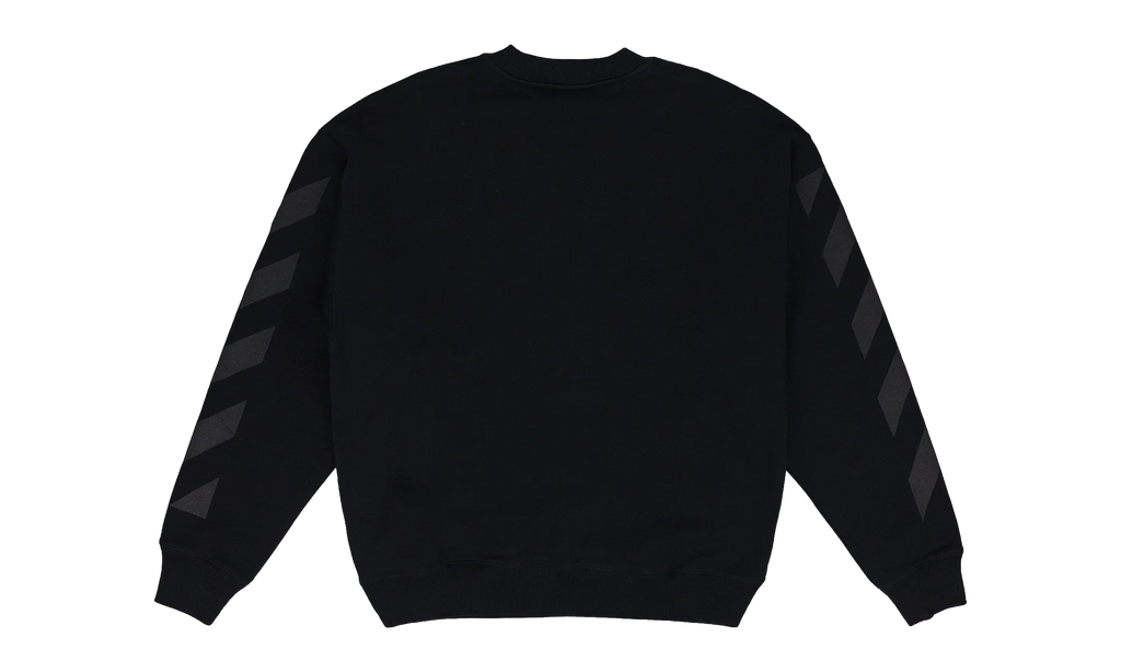 Cornely Diagonal Crewneck "Black" OFW-MHDS-0201