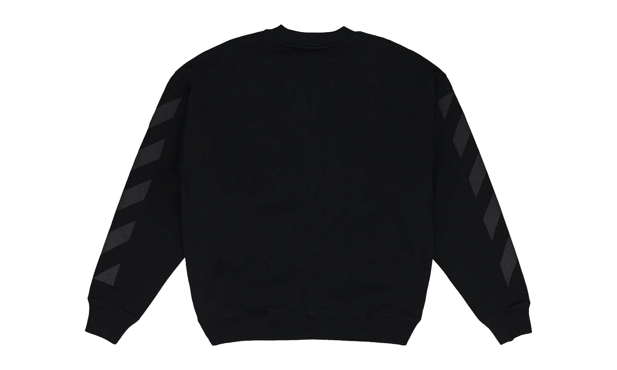 Cornely Diagonal Crewneck "Black" OFW-MHDS-0201