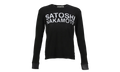 Logo Thermal Long Sleeve Shirt "Black White" FW25LS001 BLK