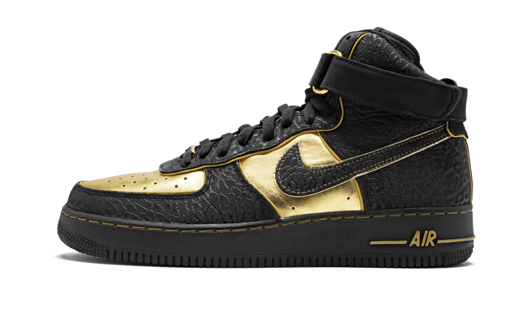 Air Force 1 Hi Supreme "Black / Gold" 345189 002