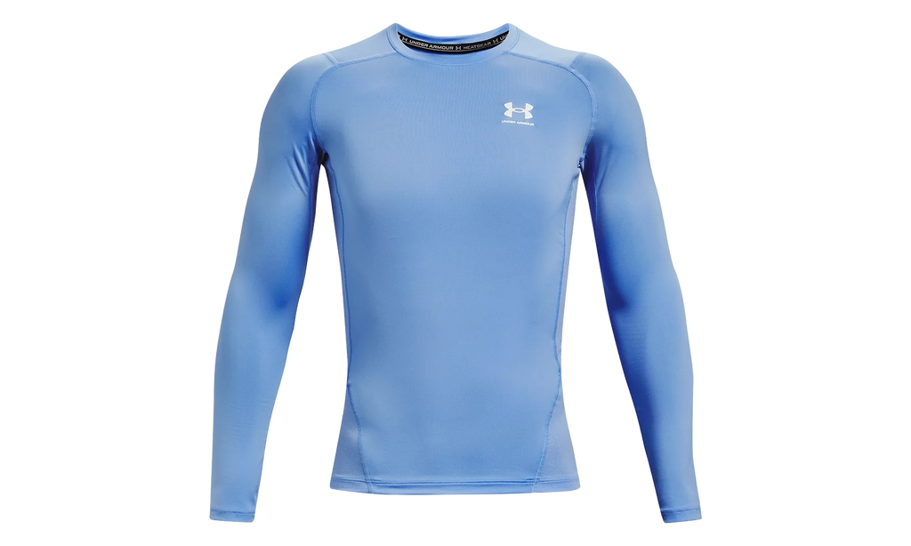 HeatGear Compression Long Sleeve "Carolina Blue / White" 1361524 475