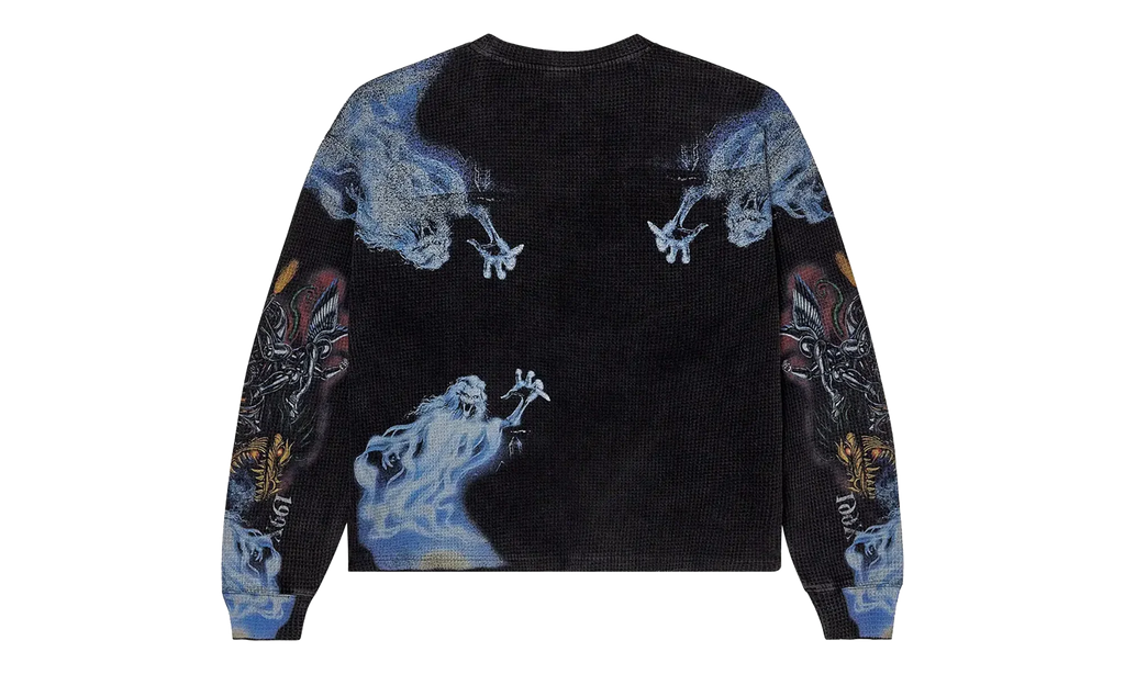 FEAR THERMAL SWEATSHIRT "Blue / Black" VAL107