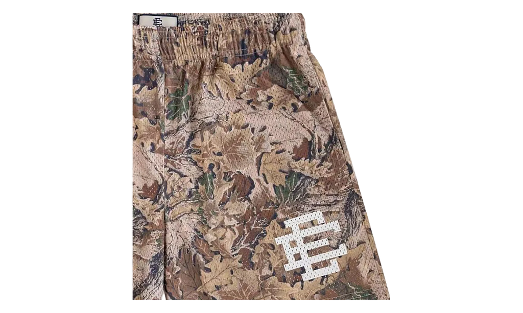 EE Basic Shorts "Tan / Leafy Camo" EE196
