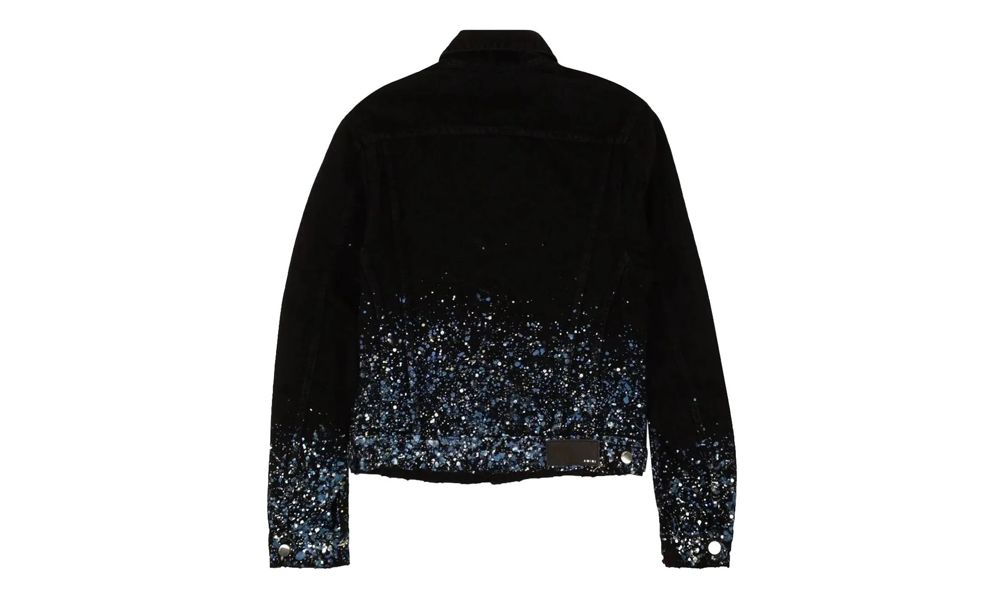 Black Crystal Painter Trucker Jacket "Black" AMIRI BLACK CRYSTAL PAINTER TRUCKER
