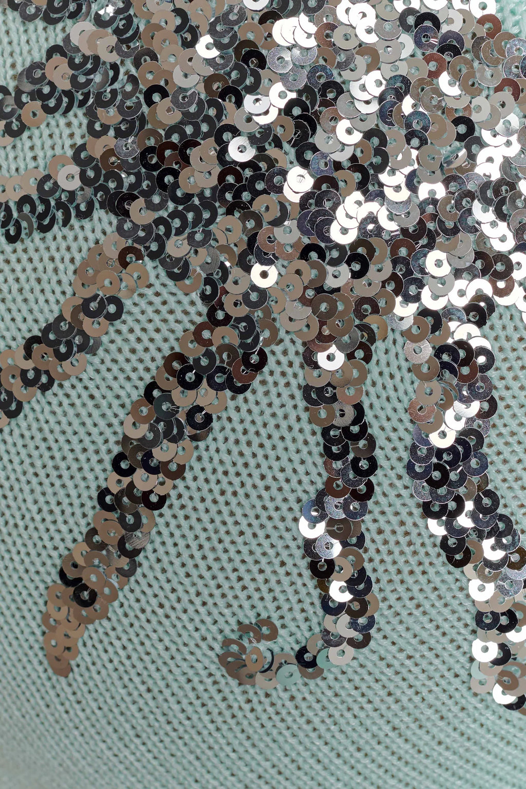 Azure Bloom Knit Gown