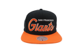 MLB Evergreen Script Snapback Cap "San Francisco Giants - Orange" HHSS7344 SFGYYPPPORAN