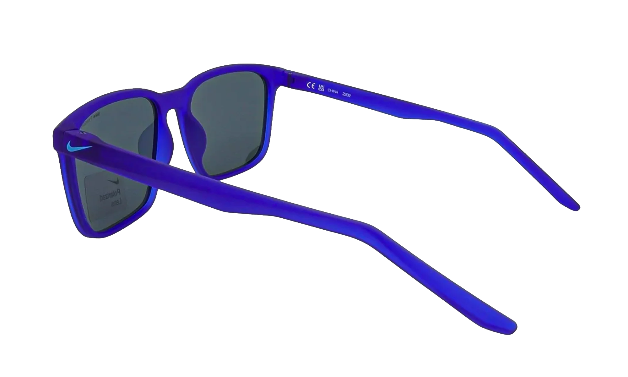 Rave P Polarized Sunglasses "Matte Racer Blue / Grey / Blue Flash" FD1849 416