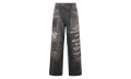 Carpenter Repaired Baggy Jean "Crafted Black" AMBMJE1006 680
