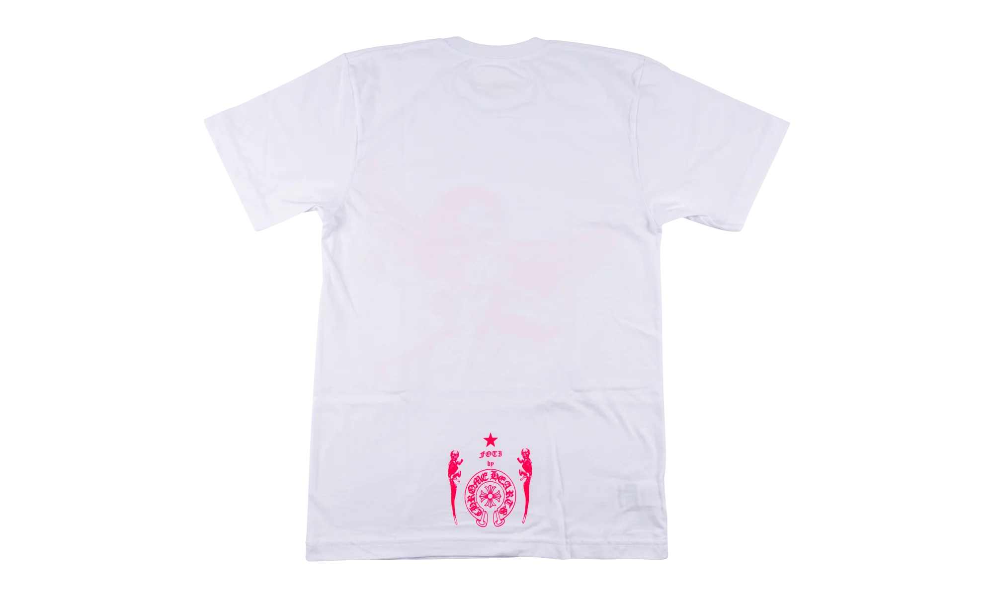 SS26 Pink Foti Tee "White" CHRM0781