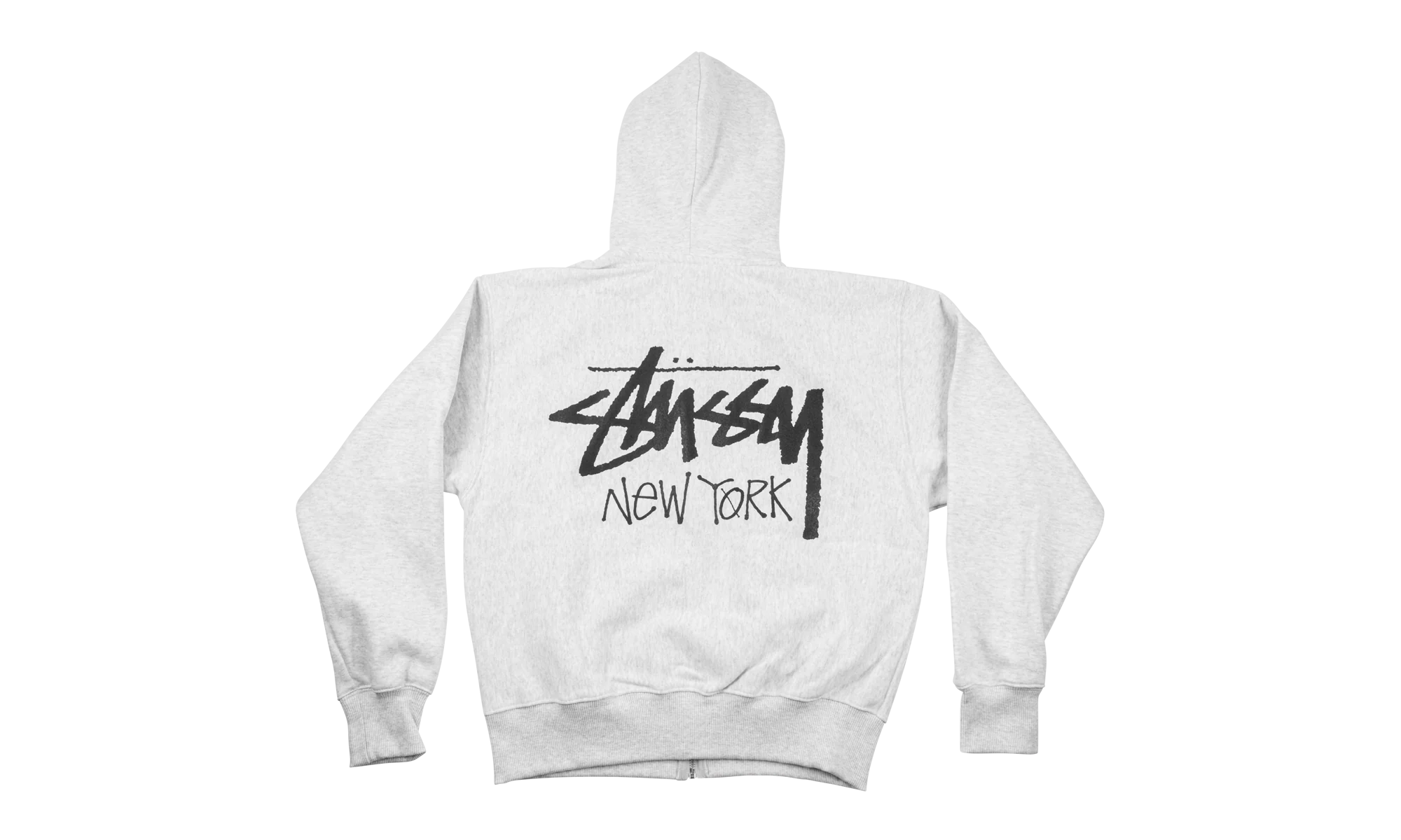 New York Chapter Hooded Zip "Ash Heather" STUS348