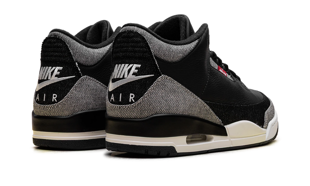 Air Jordan 3 "Levi's - Black Denim" IR0914 400