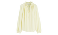 SILK FLARE SLEEVE BLOUSE "CITRON" RW TO0014 4868 P23 87