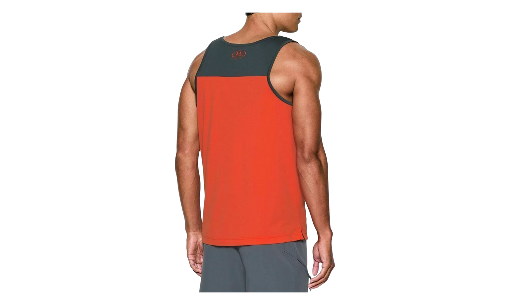 Fractal Tank Top "Dark Orange / Stealth Gray" 1290524 860