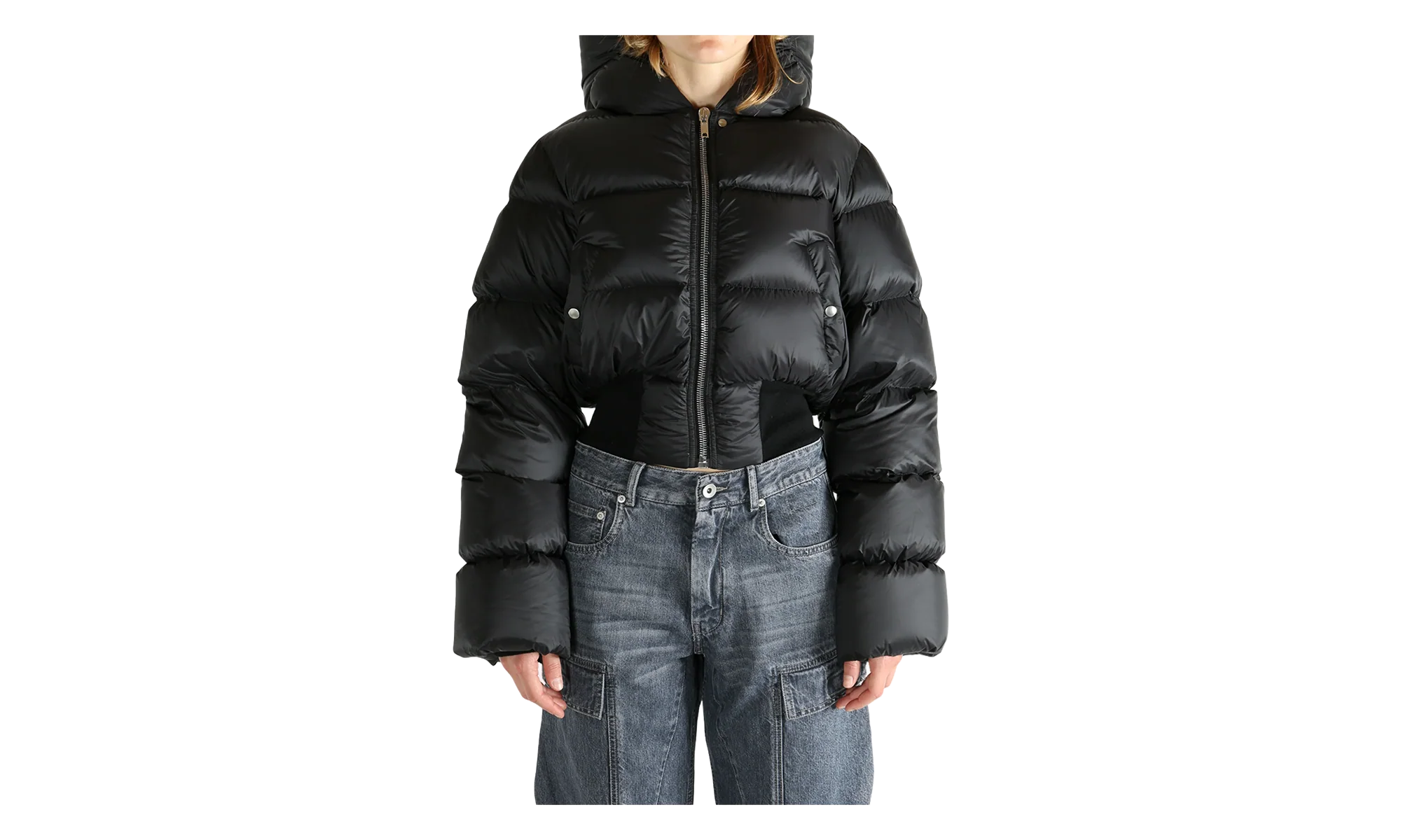 Hooded Jacket WMNS "Black" RP02E4775 NPD3 09