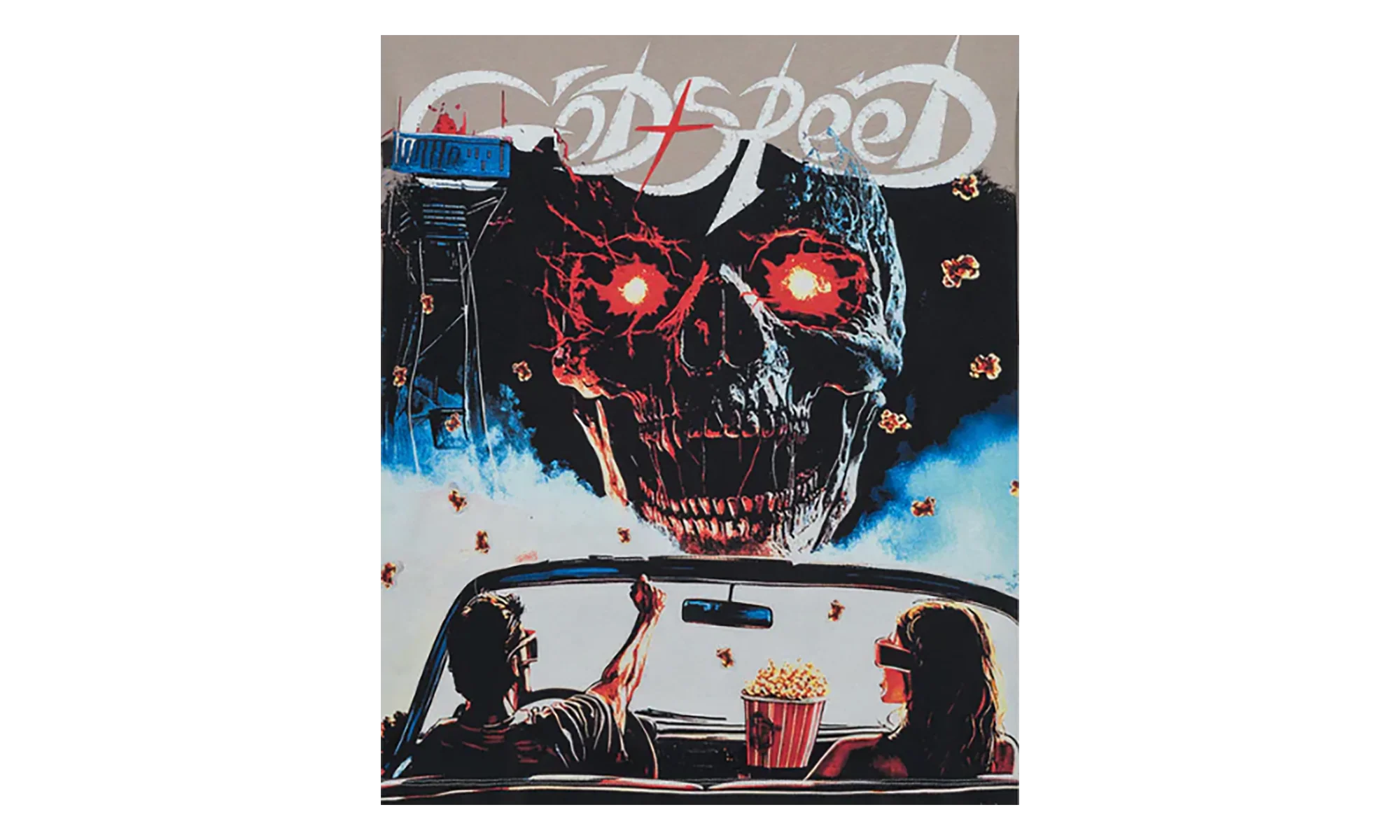 Drive In Tee "Stone Grey" GS025