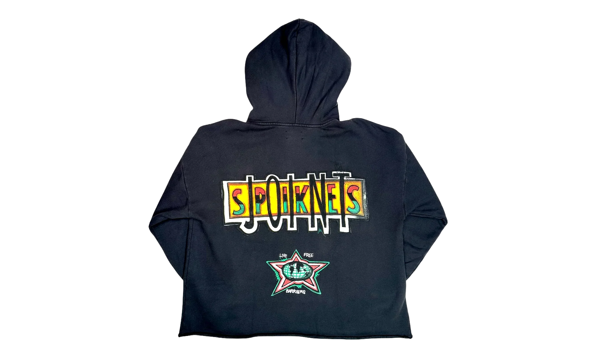 King Phade X Spike Lee Hoodie "Black / Multicolor" BAR04