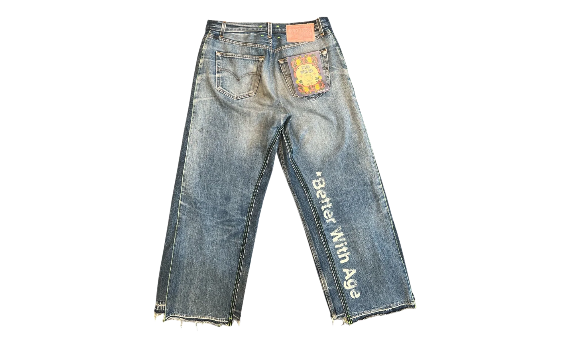 In Case You Forgot Triple-Wide Denim Jeans "Indigo" BWA96