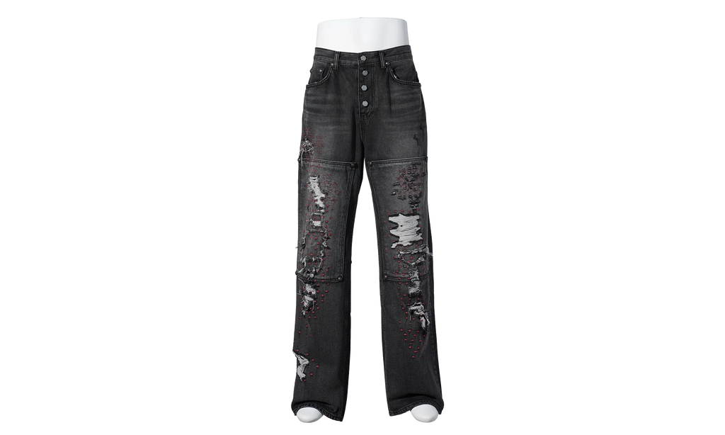 Vintage Double Knee Pants "Black" TC25PT2802