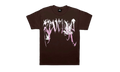 Graffiti Dove T-Shirt "Brown / Pink" Y1Q5KV9W