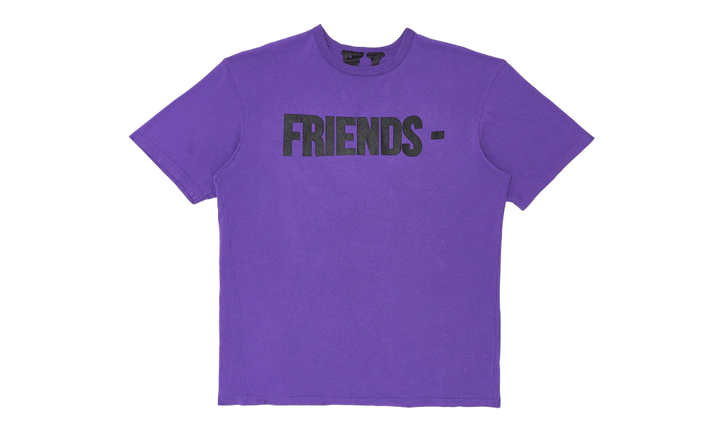 Friends Logo Short Sleeve Tee "Purple / Black" VL0026