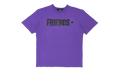 Friends Logo Short Sleeve Tee "Purple / Black" VL0026