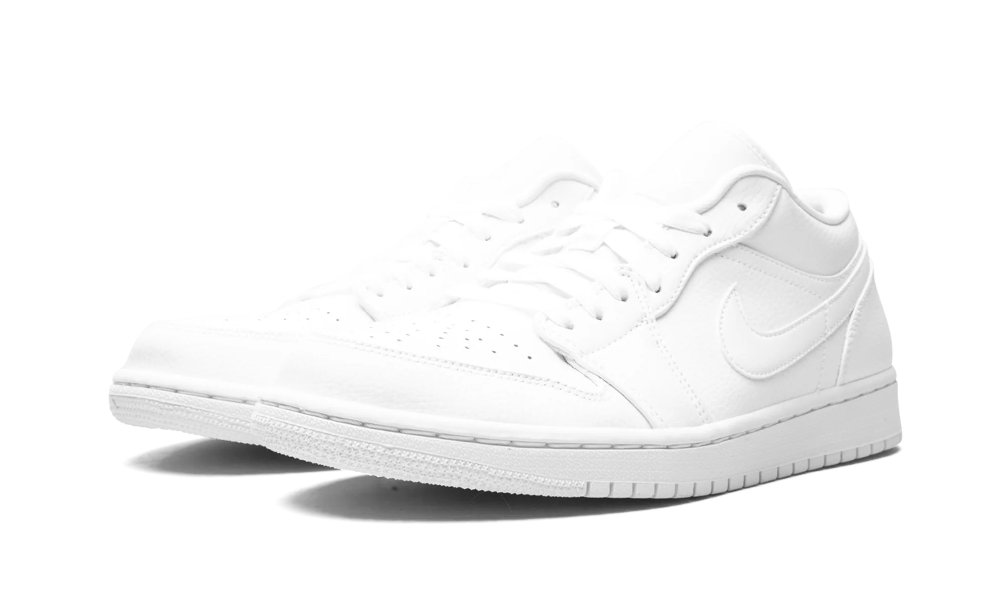 Air Jordan 1 Low "WHITE / WHITE-WHITE" 553558 112