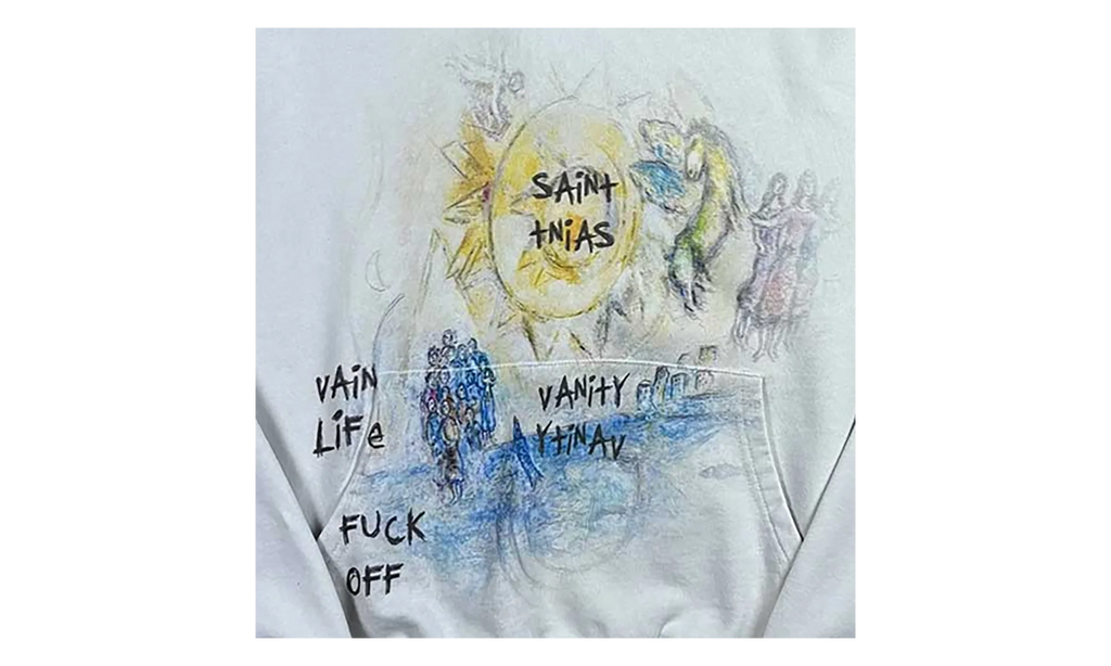 Fuck Off Pullover Hoodie "White" SV FCK OFF