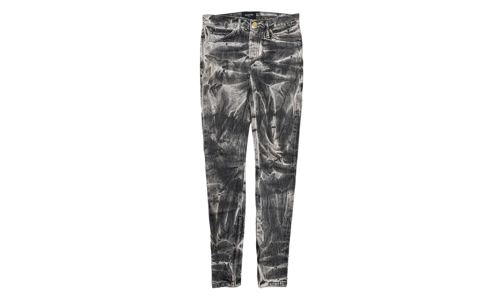 Acid Washed Selvedge Holy Water Jeans "Black" 5C17SDVJ BLAC