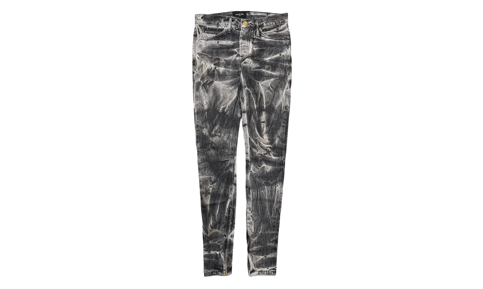 Acid Washed Selvedge Holy Water Jeans "Black" 5C17SDVJ BLAC