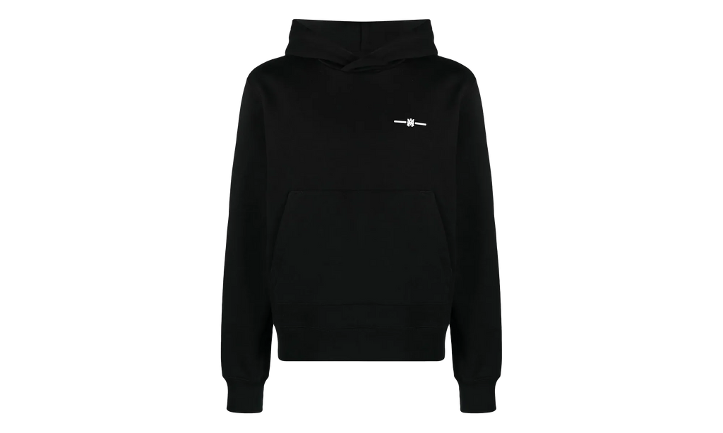 Micro MA Bar Pullover Hoodie "Black" PS23MJL034 001