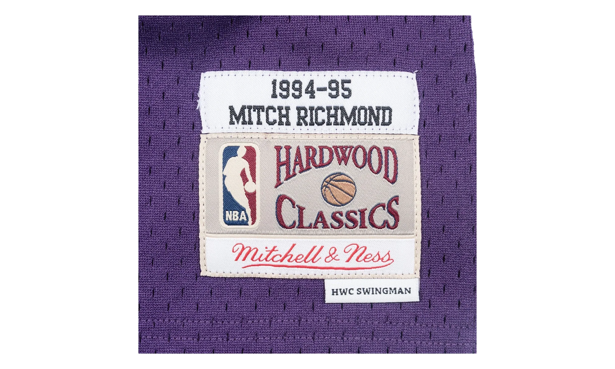 NBA Mitch Richmond Swingman Jersey "1994 Sacramento Kings - Purple / Black" SMJYCP19216 SKIPRBK94MRH