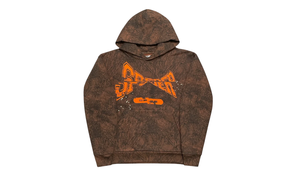 T&F Tree Hooded Sweatshirt "Brown / Camo" SP5der318