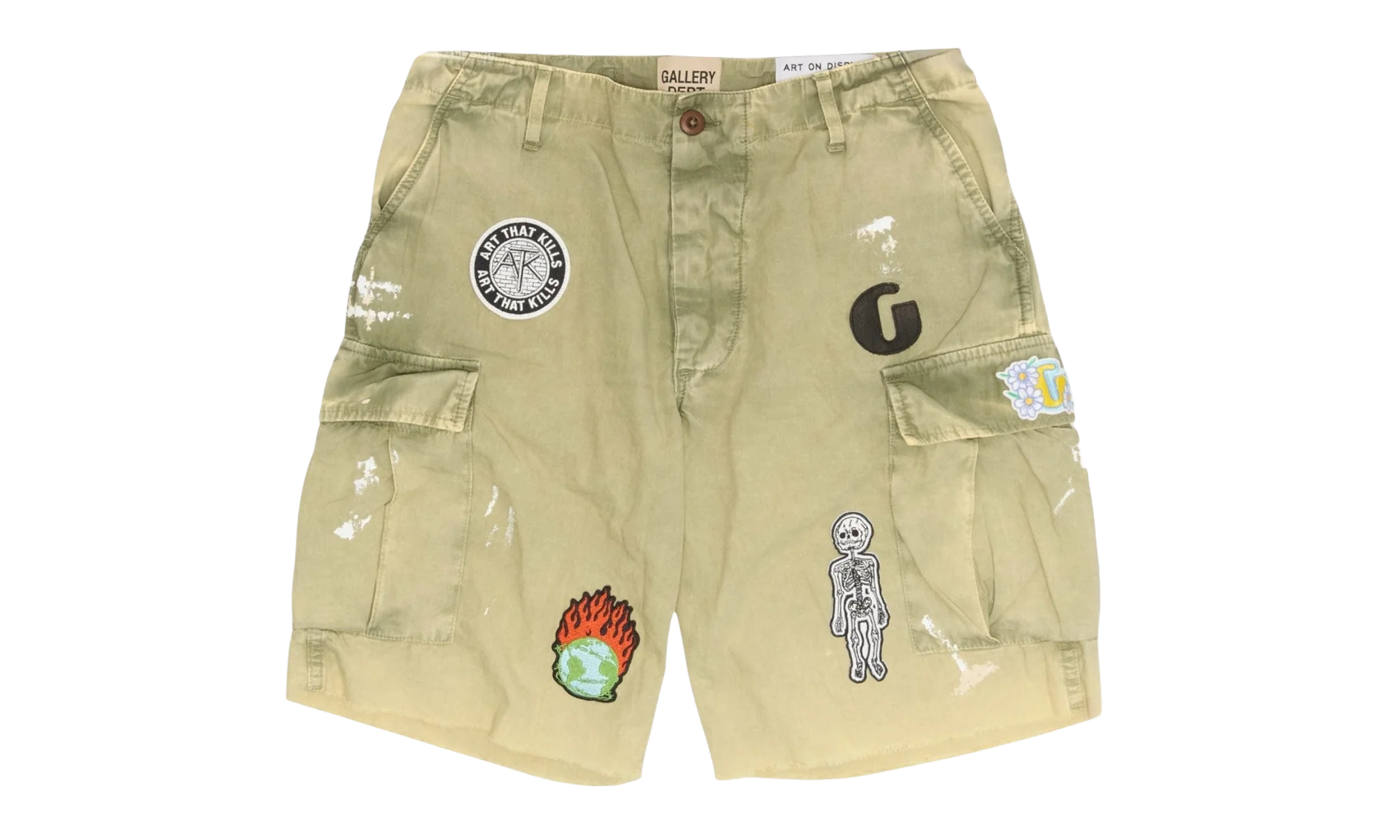 Kenzie Patch Cargo Shorts "Fatigue Multi" GDKCSF