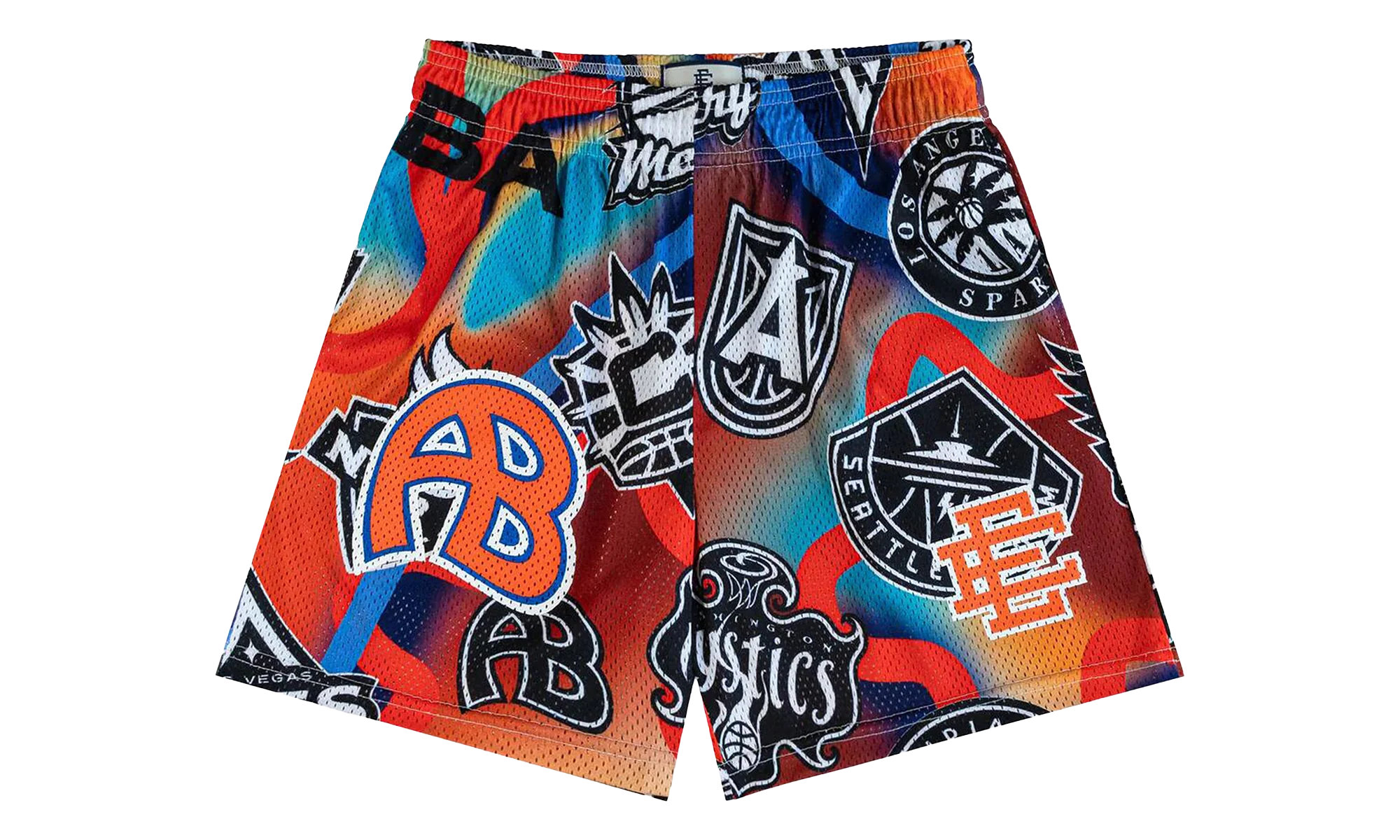 EE BASIC SHORT "SS24 - Orange/Pink" EE724