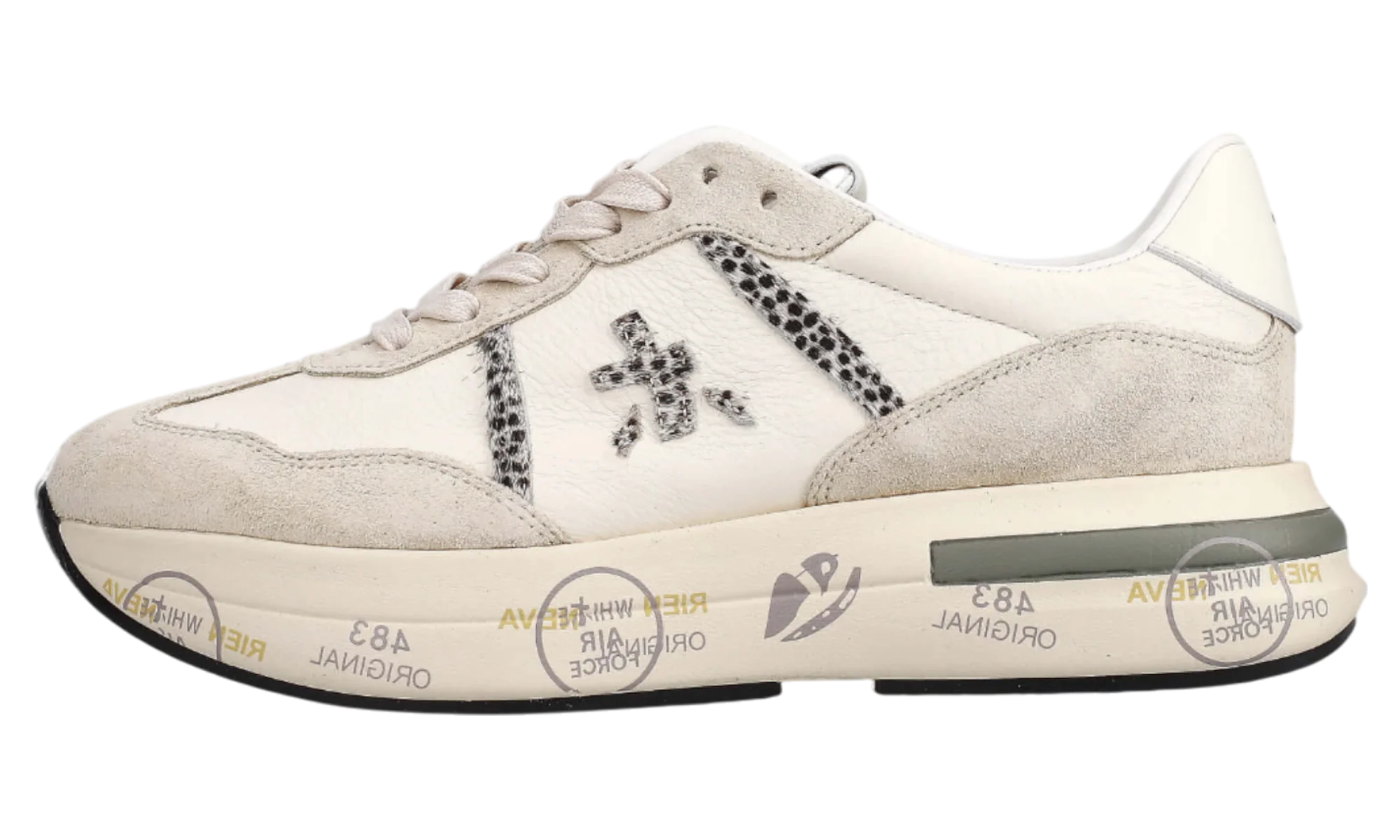Cassie Lace-Up Sneakers WMNS "Cream / Beige" CASSIE 7682