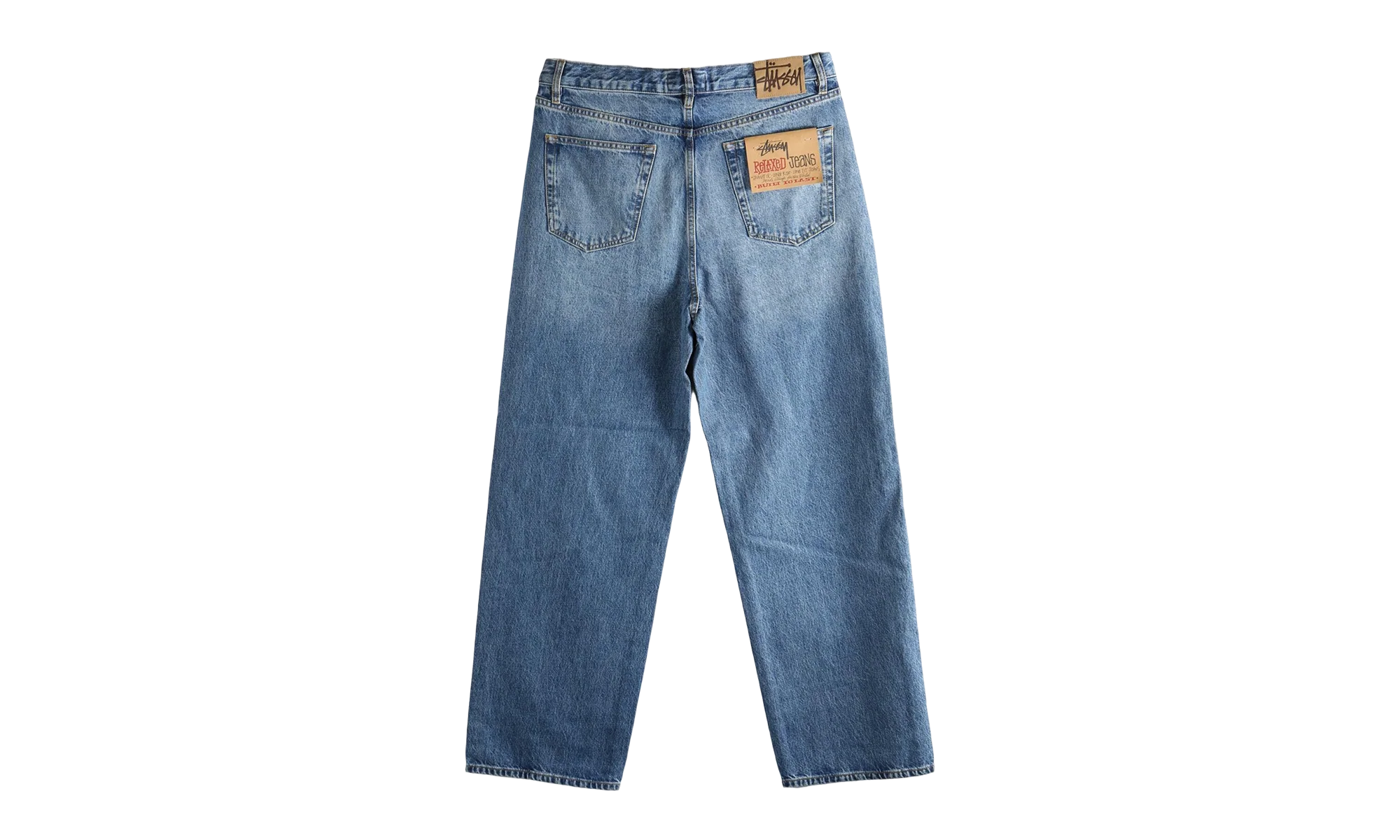 Relaxed Denim Jeans "MEDIUM BLUE" 116671 MEDB
