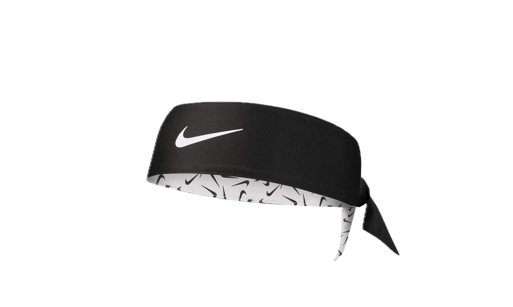 DRI-FIT PRINTED HEAD TIE 2.0 REVERSIBLE "White / Black / White" N.000.0245.176