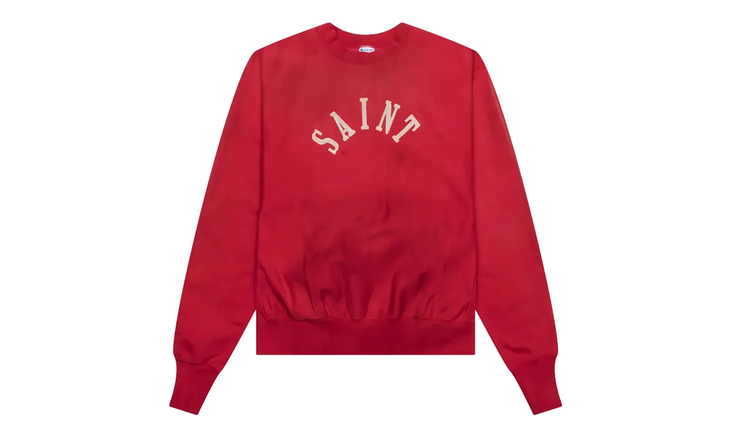 Faith Logo Crewneck Sweatshirt "Red / White" SM A22 0000 020