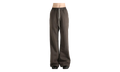 Pantaloni In Felpa Wide Pusher Pants WMNS "Dark Dust" DS01F4336 F 78