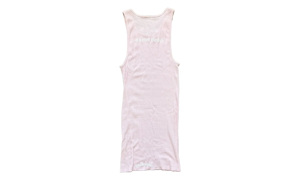 LOVE YOU TANK TOP "Pink" CHRM0812