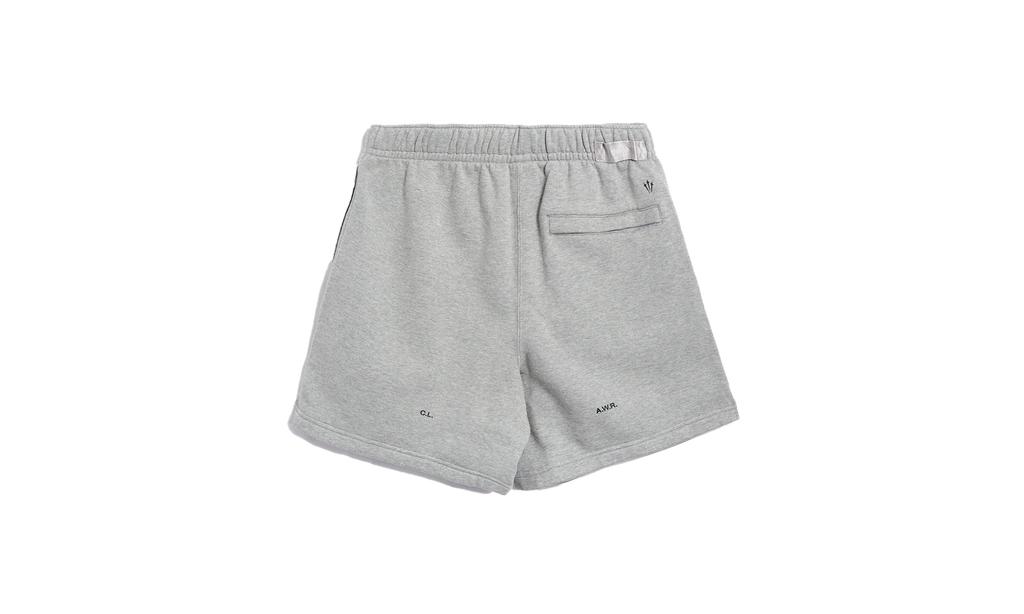 NOCTA CARDINAL FLEECE SHORT "Dark Grey Heather / Matte Silver / Black" FQ0408 063