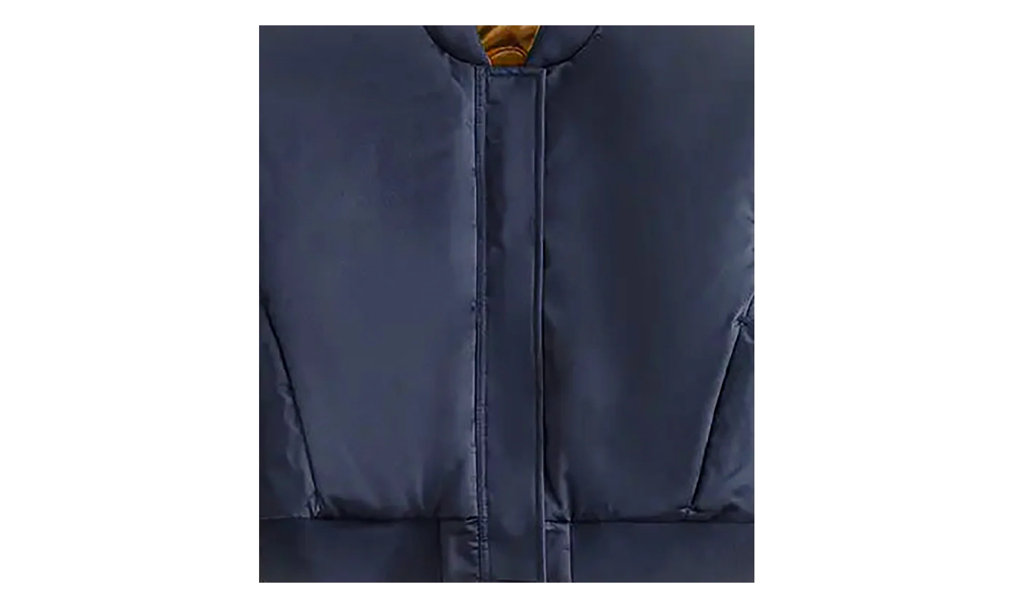 Landry Cropped Satin Bomber Jacket WMNS "Navy" KITH119