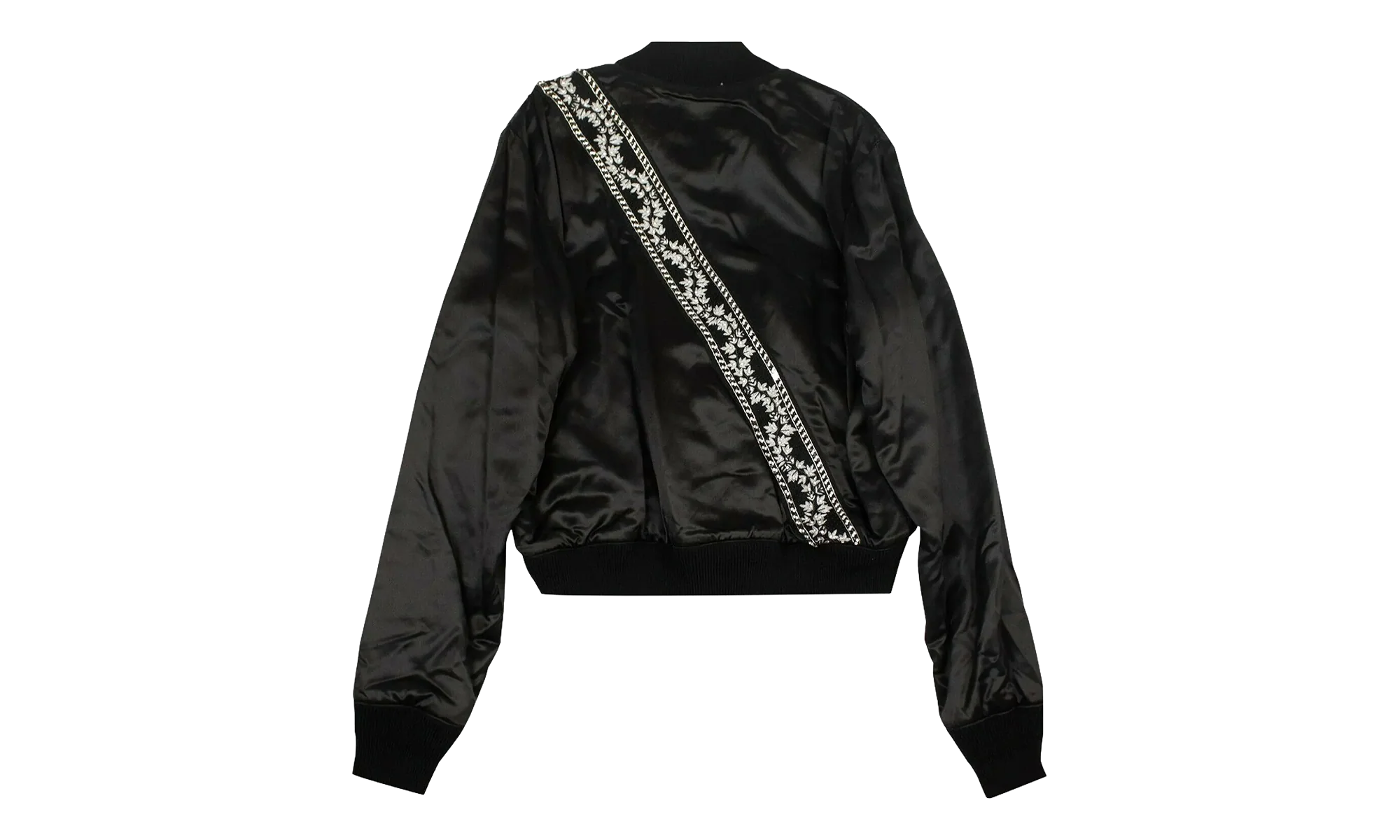 Guitar Strap Bomber Jacket "Black" W9M05622SEBLK BLAC