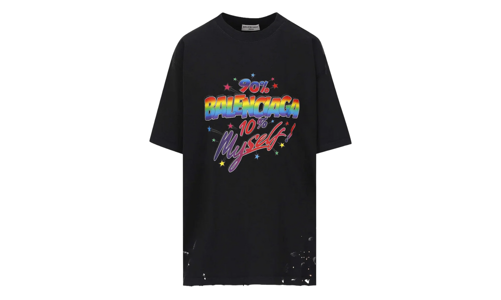 90% Myself Short Sleeve Tee "Black" 641655TMVH3