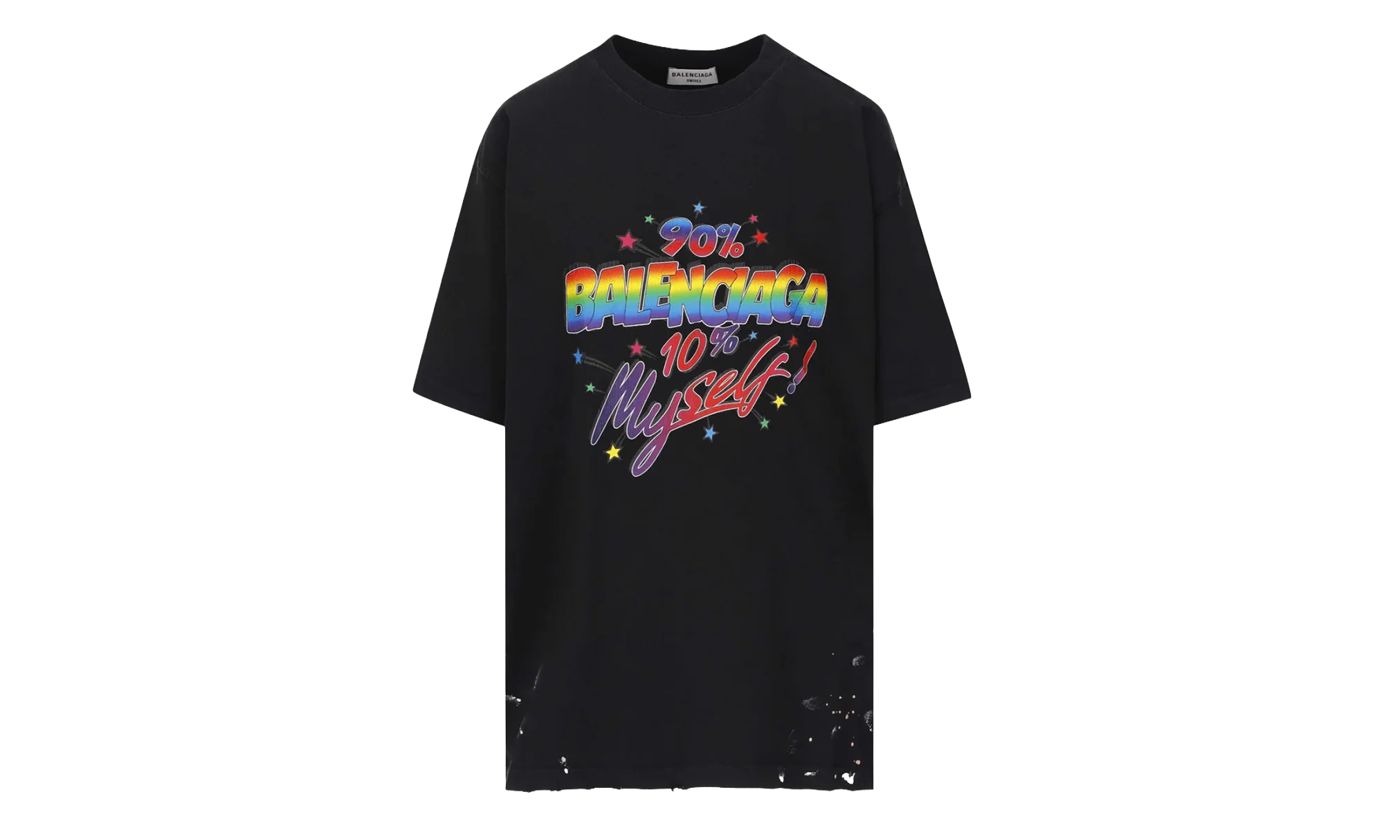 90% Myself Short Sleeve Tee "Black" 641655TMVH3