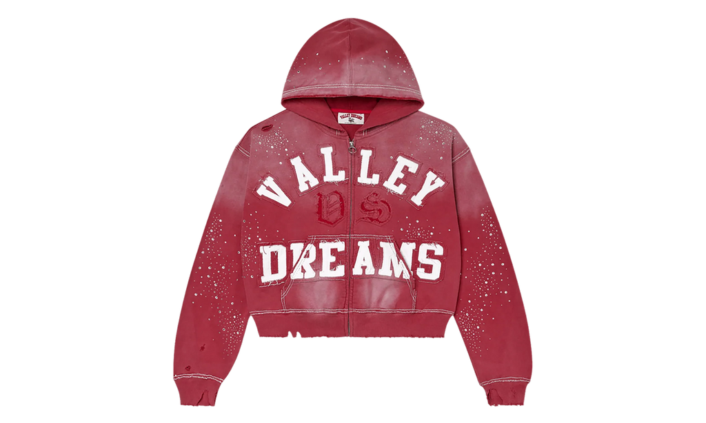 Classico Zip Up Hoodie "Ruby" 11451 10004VFCZUH RUBY
