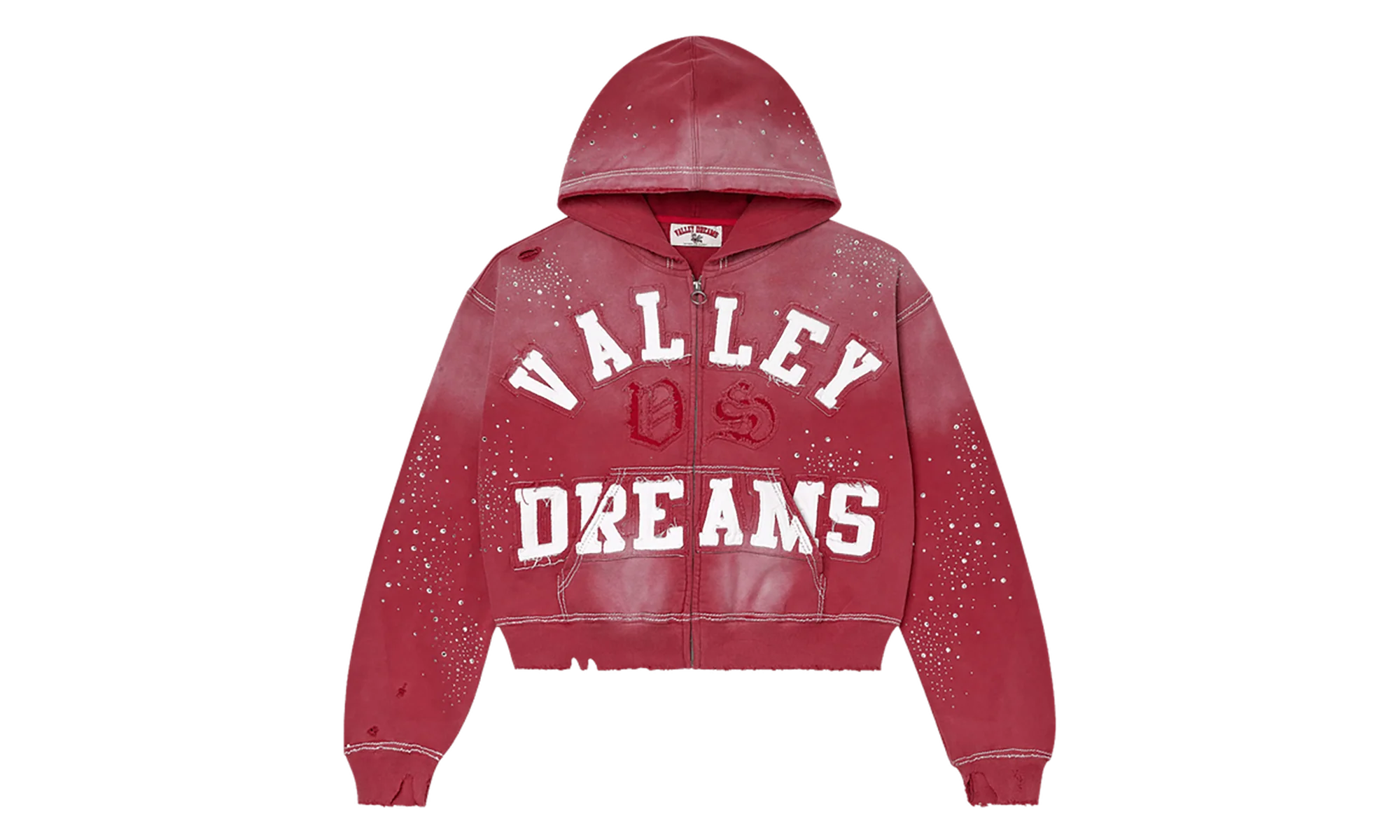 Classico Zip Up Hoodie "Ruby" 11451 10004VFCZUH RUBY