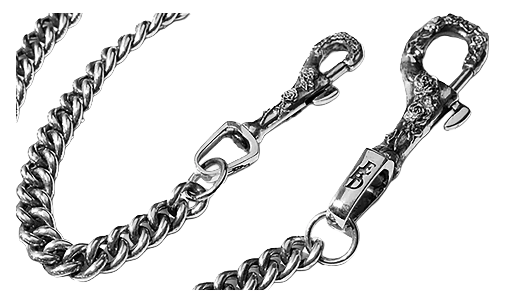 ROSE CLIP WALLET CHAIN "Silver" 50339167994130